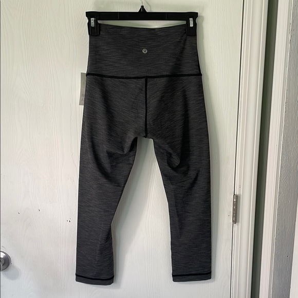 lululemon athletica Pants - Lululemon Align Like New Gray Capris Leggings size 4